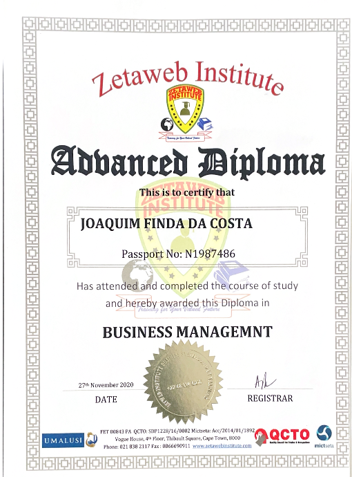 Diploma Transcript